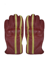Gloves Leather (Maroon)